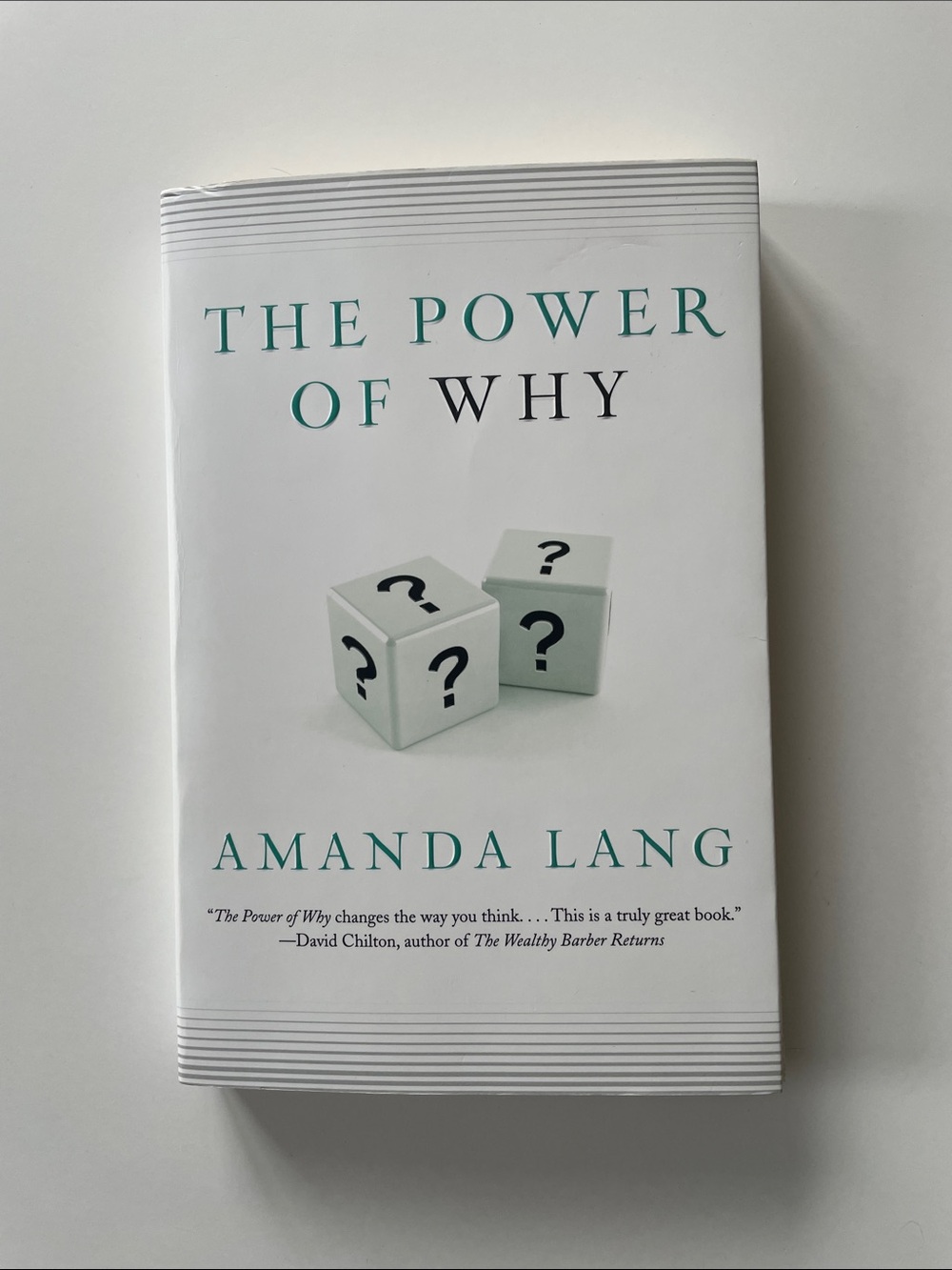 📚 3/25 The Power of Why by Amanda Lang | Paperback Book - Picture 2 of 6
